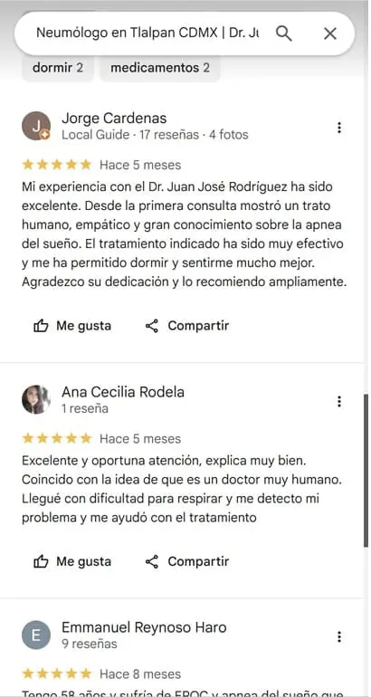 testimonios de pacientes