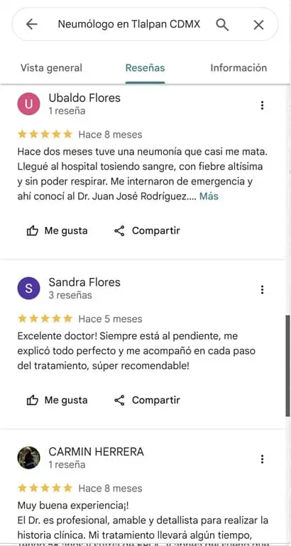 testimonios de pacientes